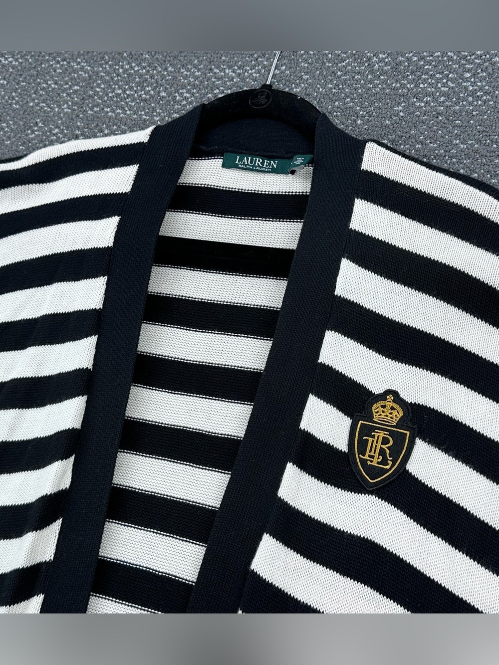 Lauren Ralph Lauren Crest Patch Cardigan - Women’s